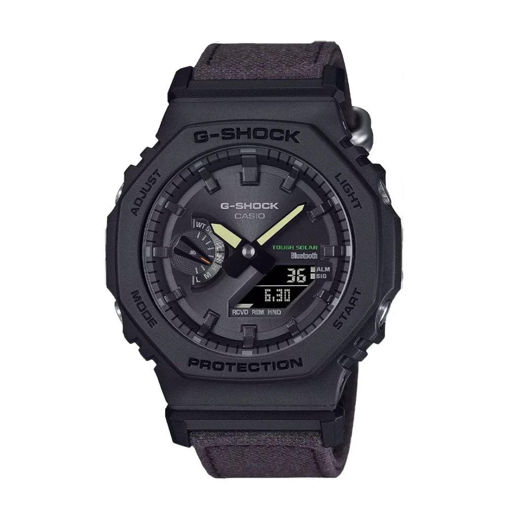 ساعت مچی اسپرت G-SHOCK مدل GA-B2100CT-1A5 با بند برزنتی